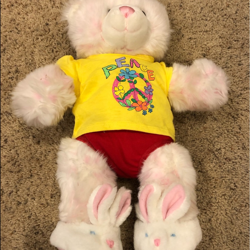 Build-A-Bear T-shirt, Panties and Slippers.